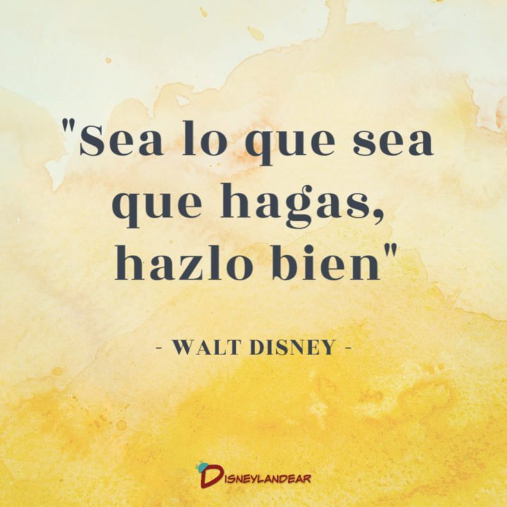 Frases De Walt Disney Sobre El Exito En La Vida Disneylandear