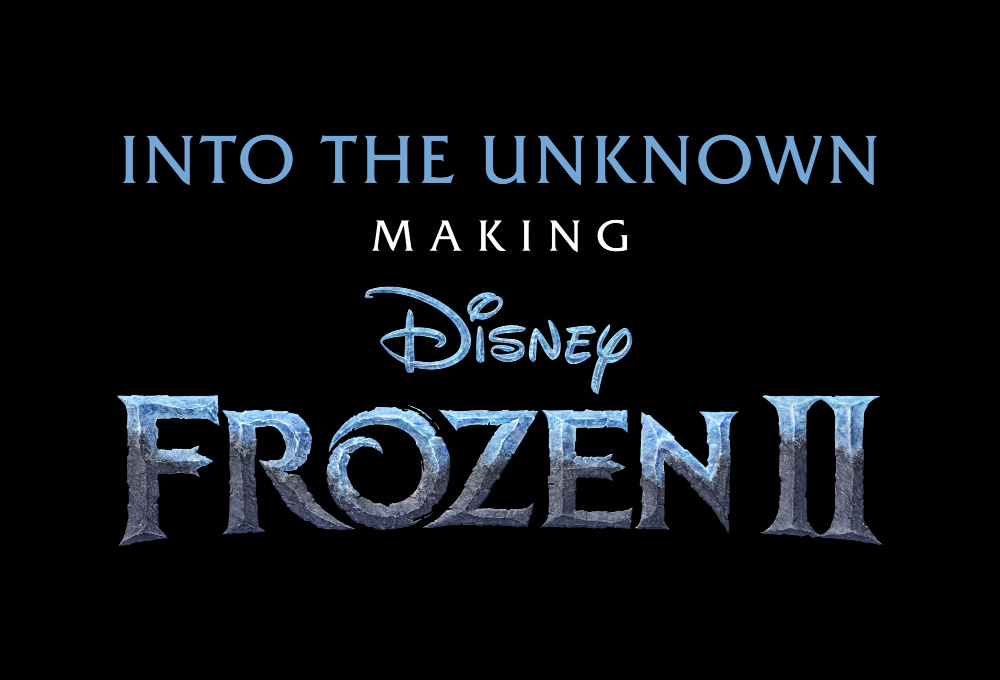 logo que dice Into the unknown: Making Frozen II