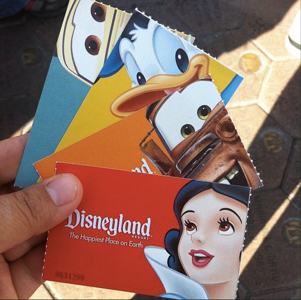 Disneyland tickets